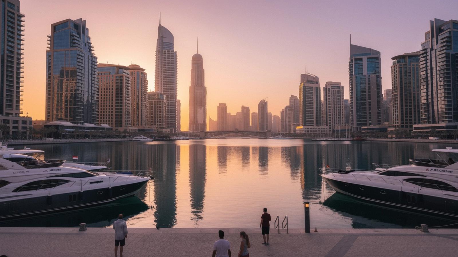 Dubai Marina skyline